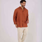 Men Regular Fit Shirt - Brown