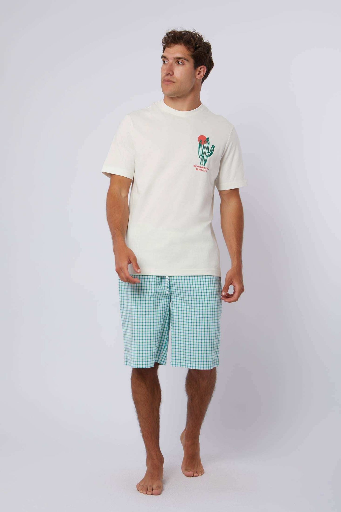 Men Regular Fit Pyjama - Multicolorcolor