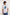 Dalydress men's white t-shirt with blue North Shore Surf Club print, model wearing casual outfit
