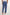 Dalydress men's blue casual pants, back view, relaxed fit, urban Egyptian fashion