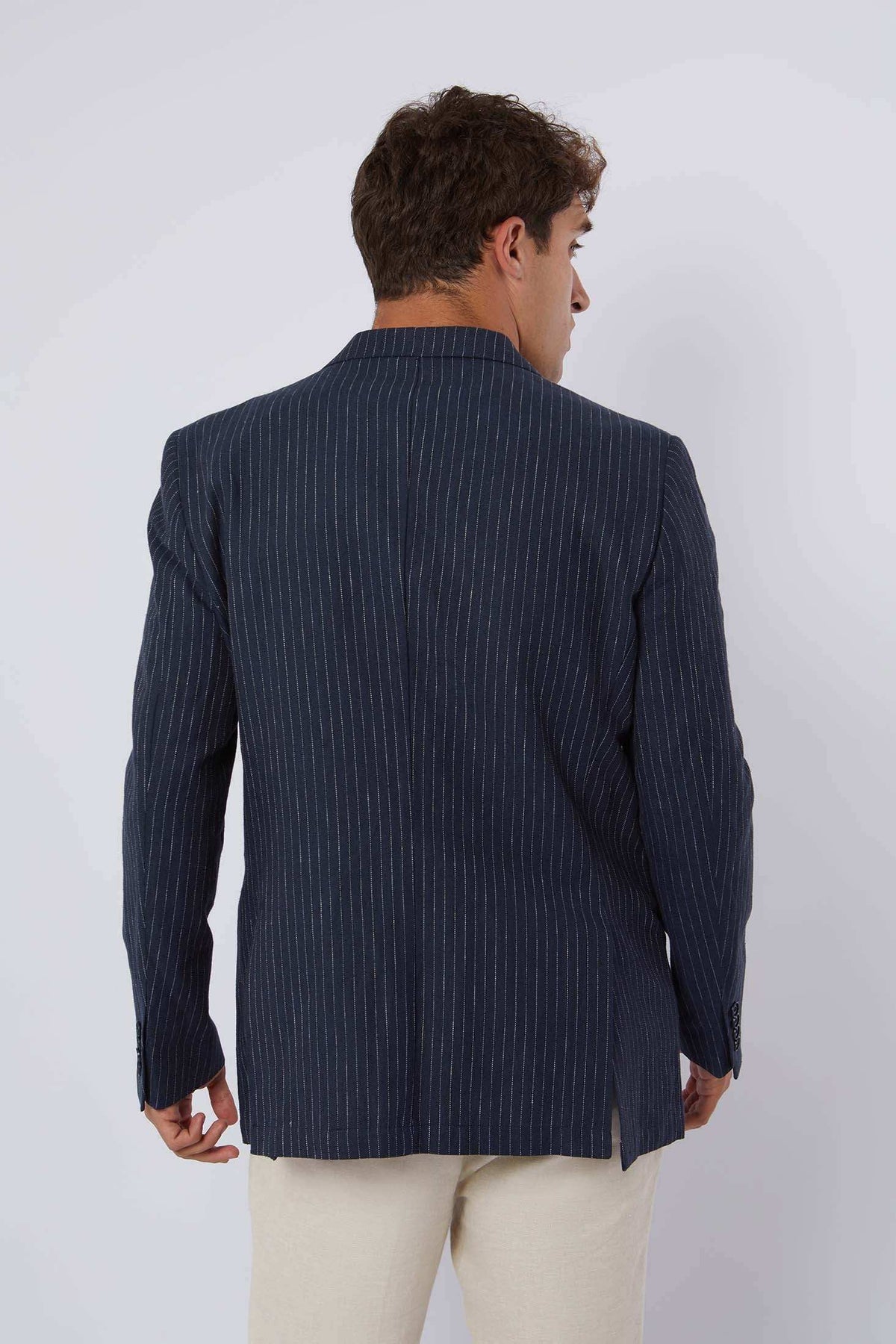 Men Regular Fit Blazer - Blue