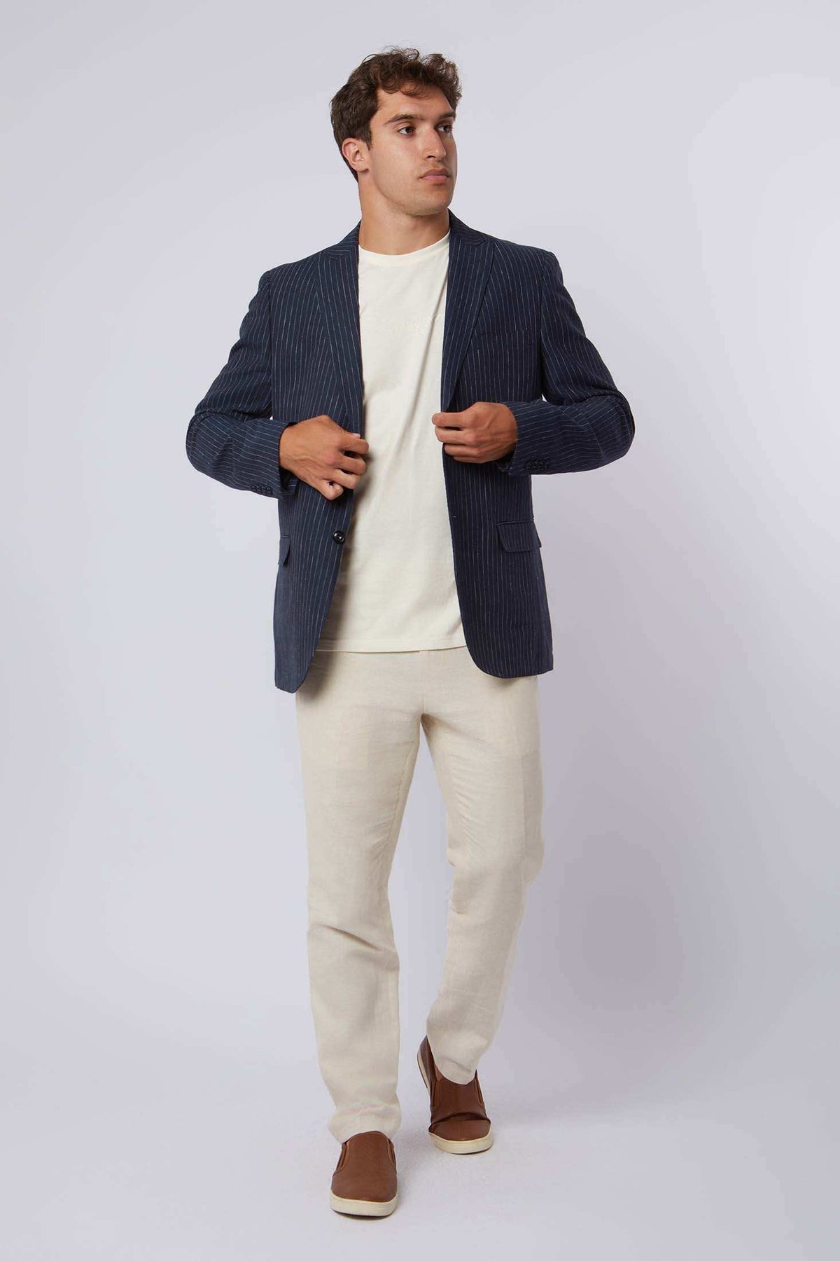 Men Regular Fit Blazer - Blue