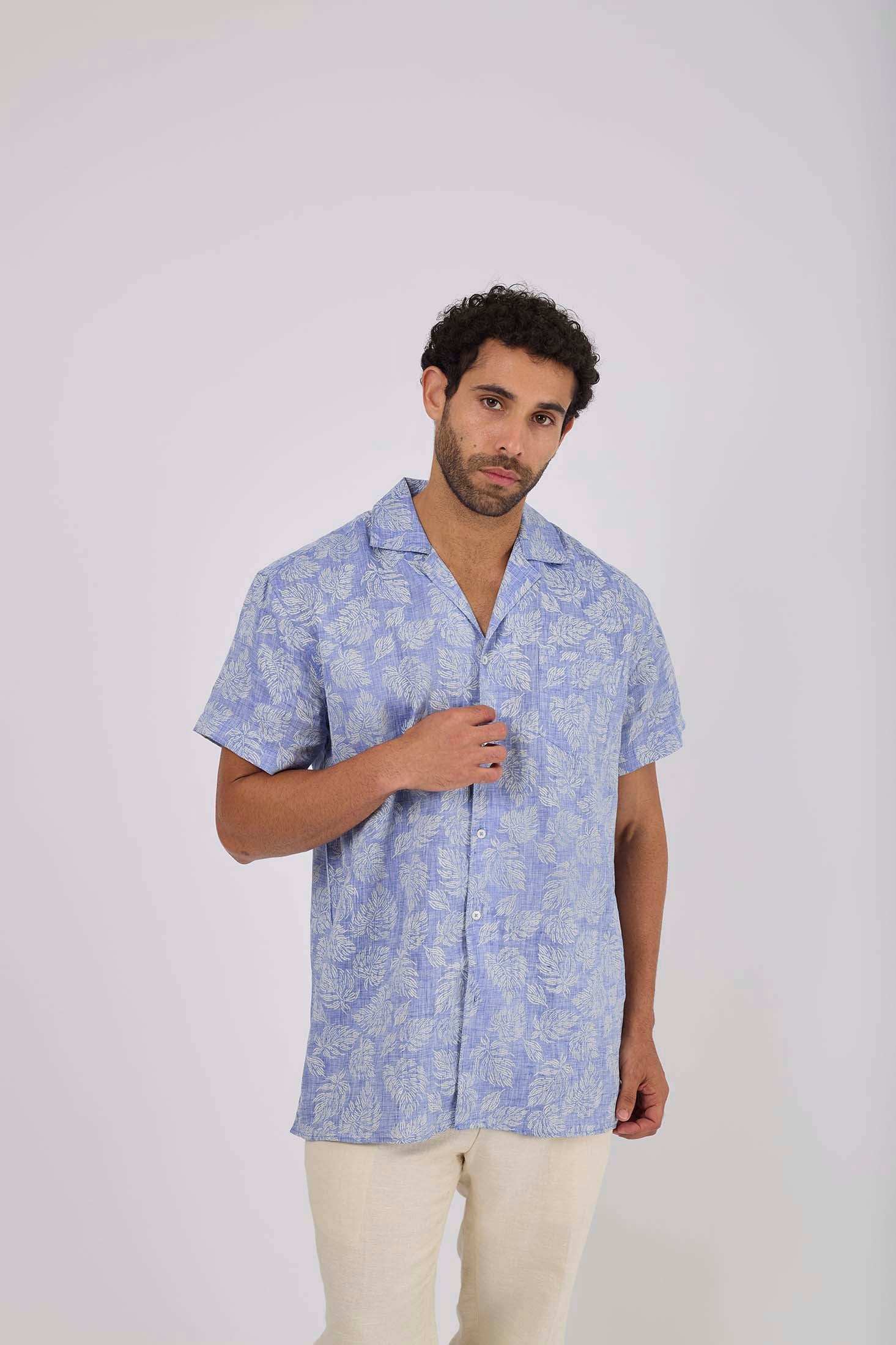 Men Regular Fit Shirt - Blue