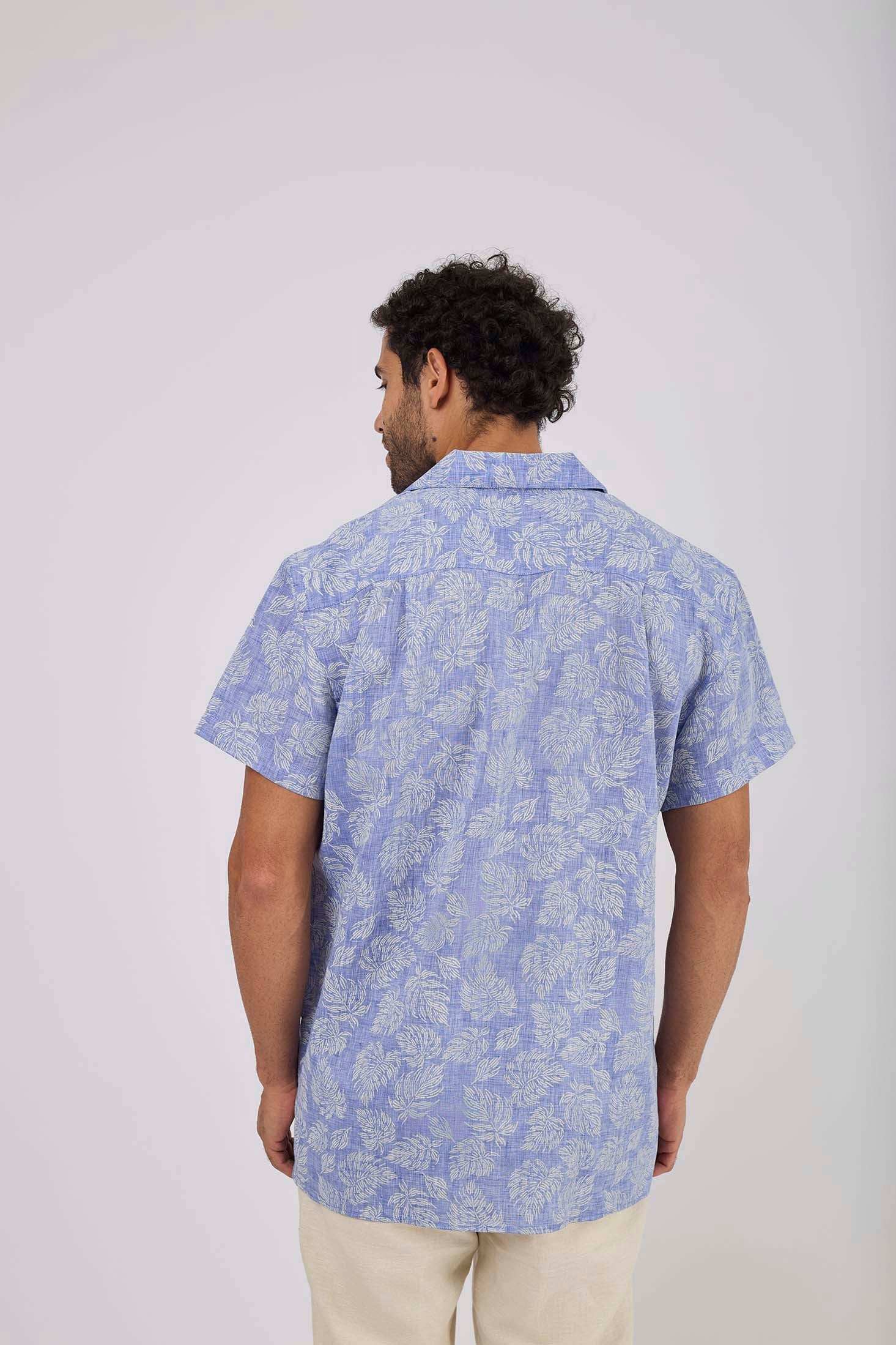 Men Regular Fit Shirt - Blue