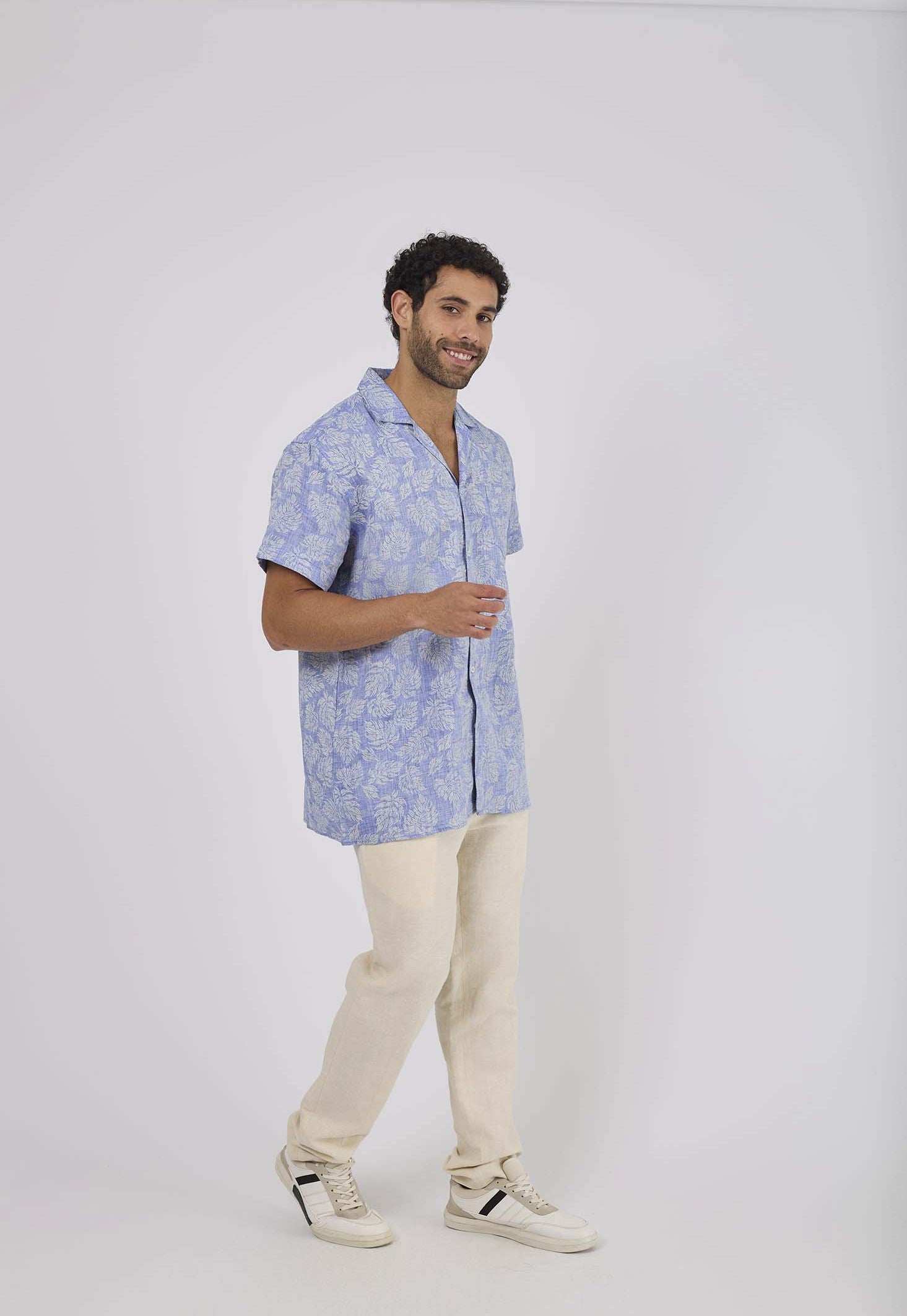 Men Regular Fit Shirt - Blue