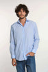Man wearing light blue Dalydress men&