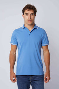 Men Regular Fit Polo - Dark Navy