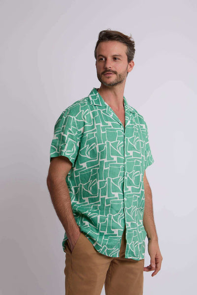 Men Regular Fit Shirt - Green