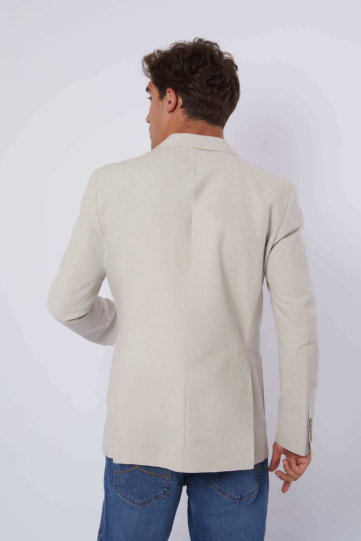 Men Regular Fit Blazer - Blue