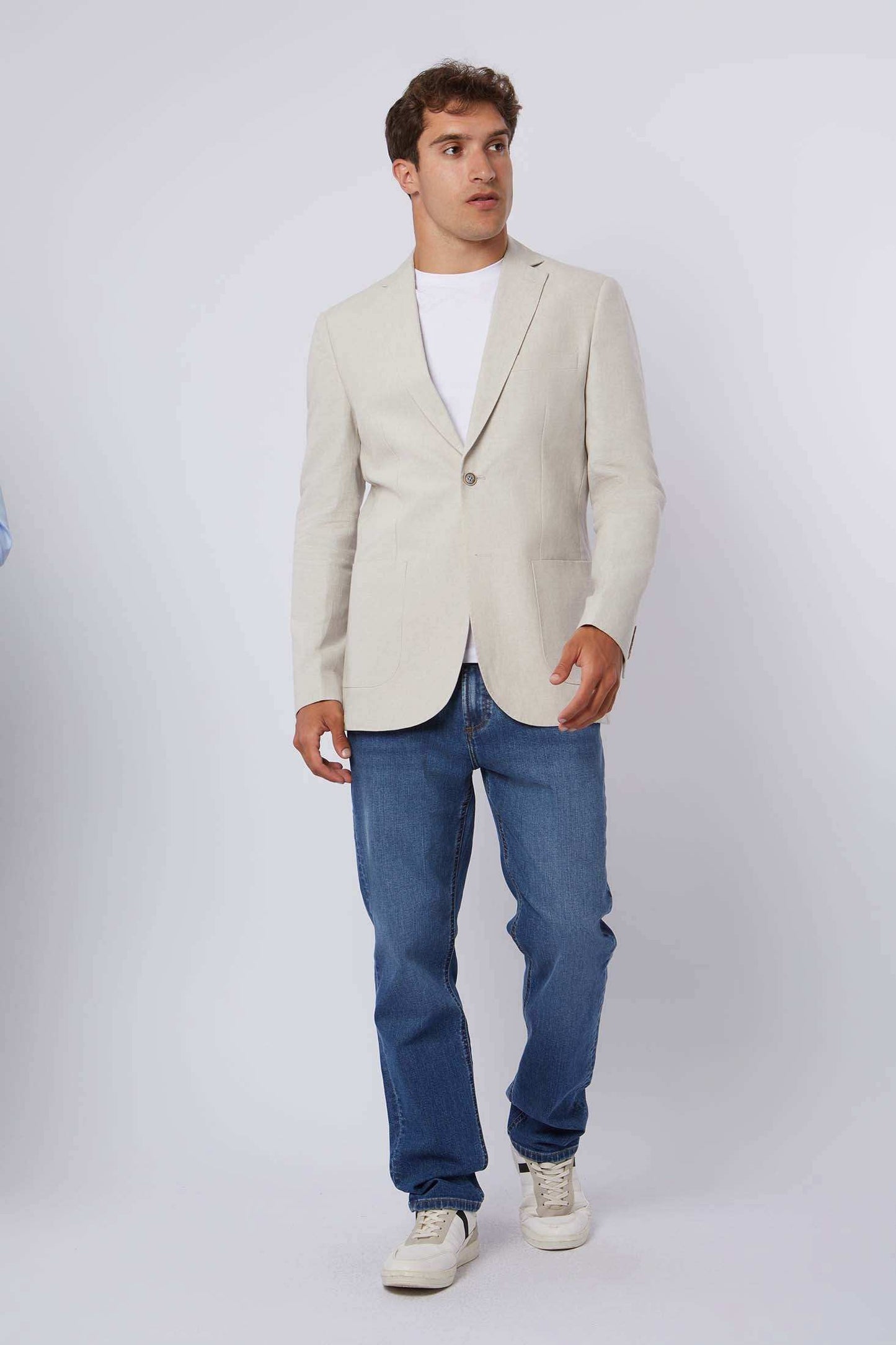 Men Regular Fit Blazer - Blue