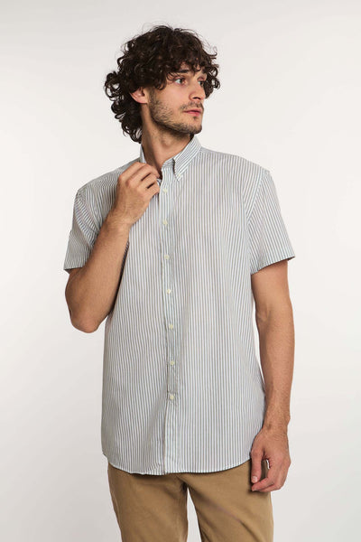 Men Regular Fit Shirt - Grey