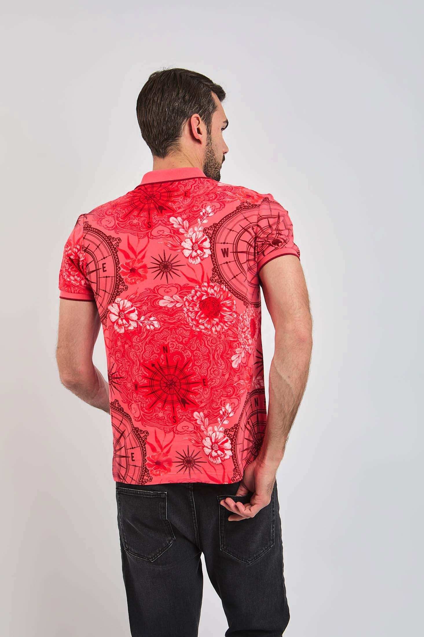 بولو الرجال العادي - الأبيض