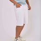Men Regular Fit Shorts - White