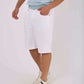 Men Regular Fit Shorts - White