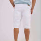 Men Regular Fit Shorts - White