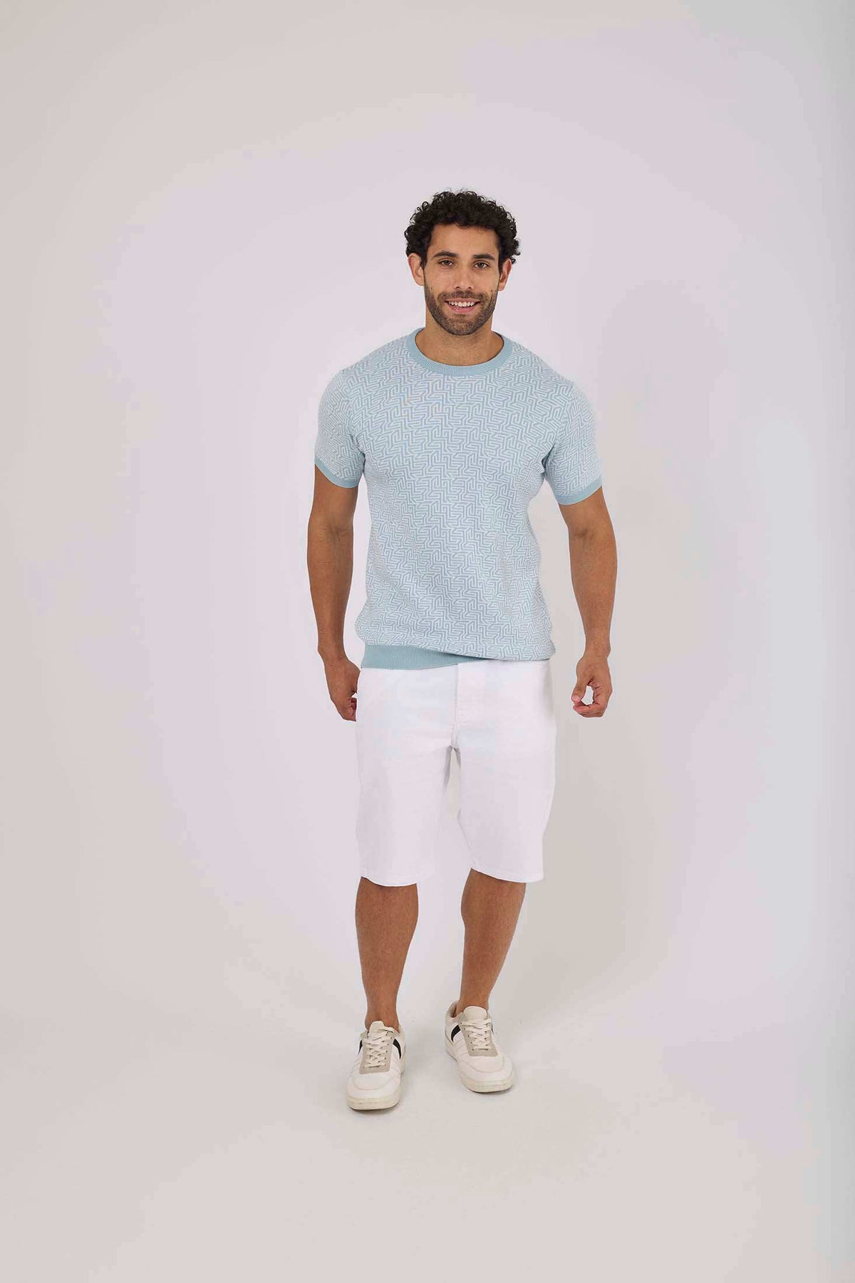 Men Regular Fit Shorts - White