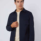 Men Regular Fit Over Shirt -  Navy