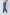 Dalydress men's straight fit blue jeans with striped shirt and white sneakers