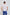 Dalydress men's casual white t-shirt and blue pants, back view, studio setting