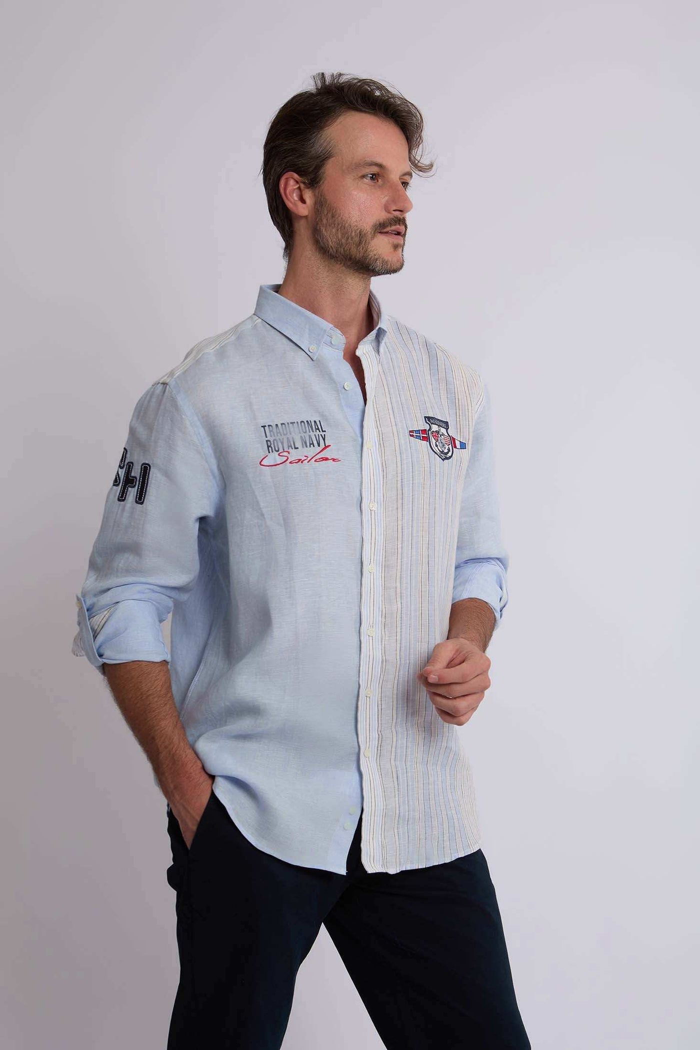 Men Regular Fit Shirt - Blue