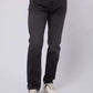 Dalydress men's dark wash jeans styled with white sneakers and a coral shirt
