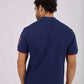 Men Regular Fit Polo - Dark Navy