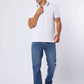 Men Regular Fit Polo - White