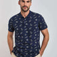 Men Regular Fit Polo - Navy