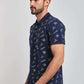 Men Regular Fit Polo - Navy