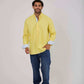 Men Regular Fit Shirt - Yellow