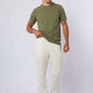 Men Regular Fit Pant - Off white