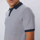 Men Regular Fit Polo - Dark Navy