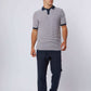Men Regular Fit Polo - Dark Navy