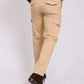 Men Regular Fit Pants Brown