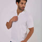 Men Regular Fit Polo - Blue