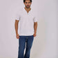 Men Regular Fit Polo - Blue
