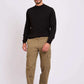 Men Regular Fit Pants Green