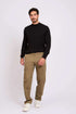 Men Regular Fit Pants Green