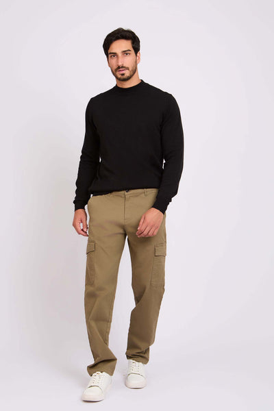 Men Regular Fit Pant - Green