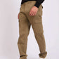 Men Regular Fit Pants Green