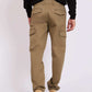 Men Regular Fit Pants Green