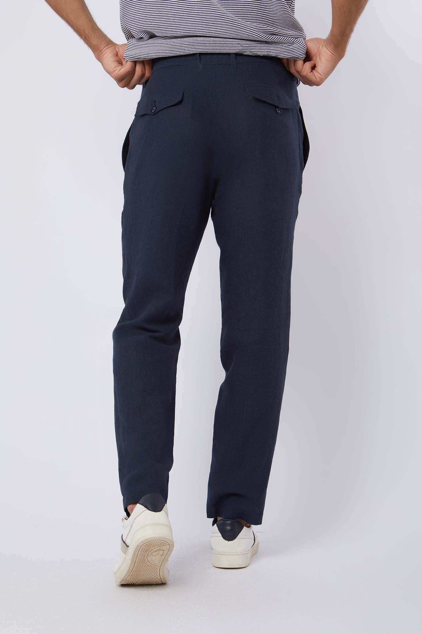 Men Regular Fit Pant - Blue