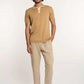 Men Regular Fit Polo - Brown