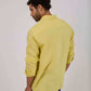 Men Regular Fit Shirt - Yellow