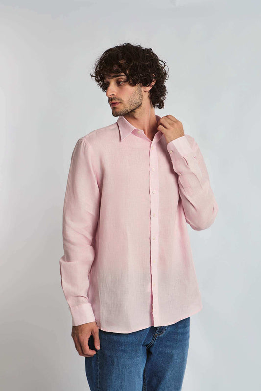 Men Regular Fit Shirt - Pink