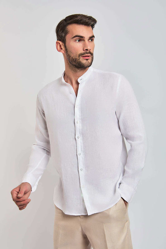 Men Regular Fit Shirt - White