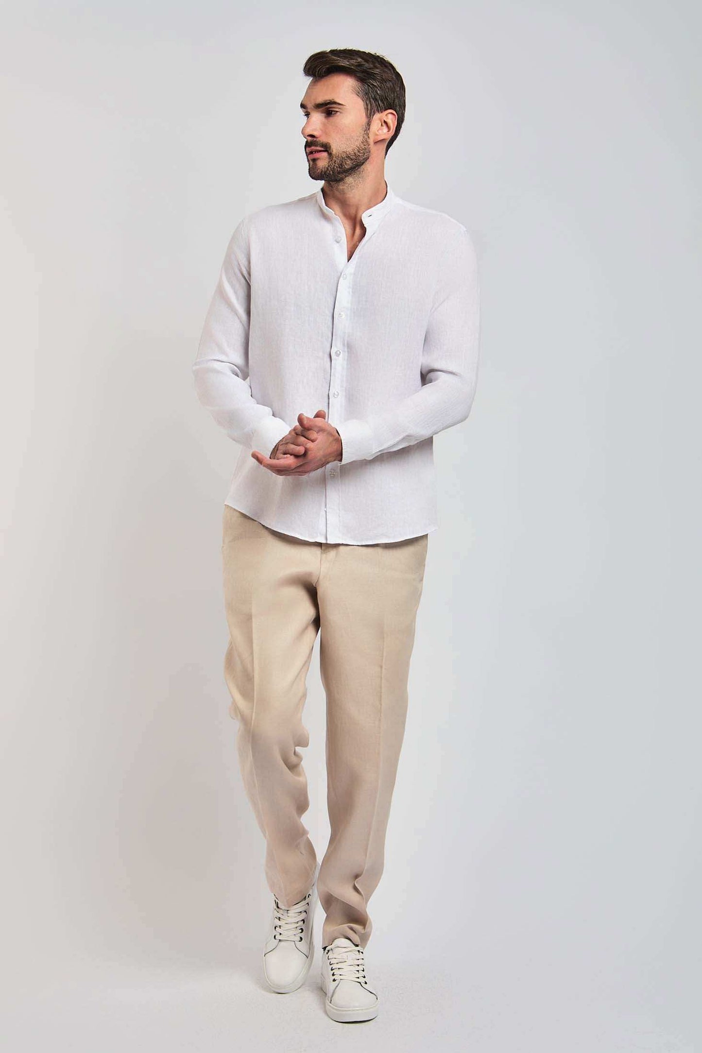 Men Regular Fit Shirt - White