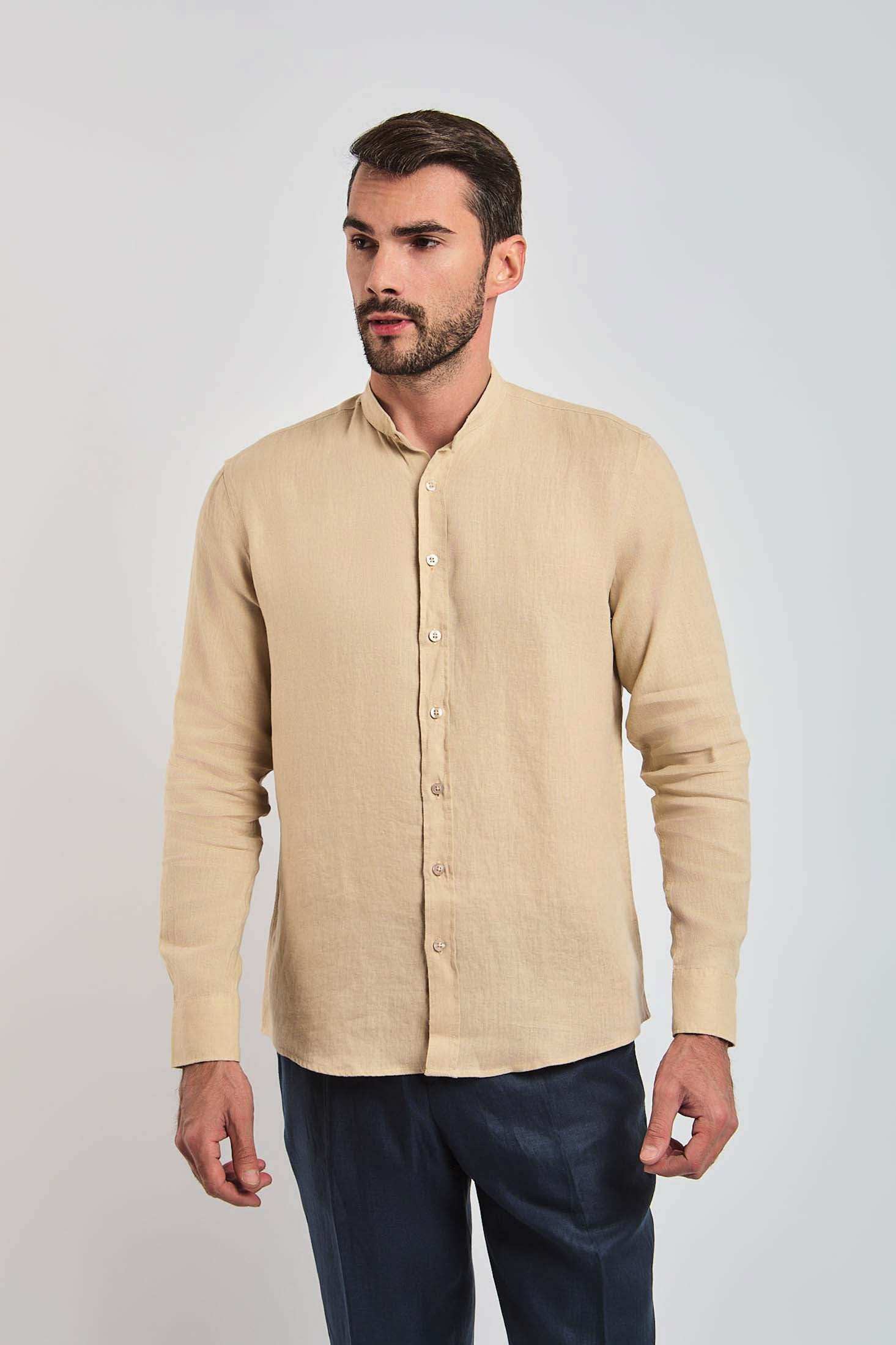Men Regular Fit Shirt - Brown