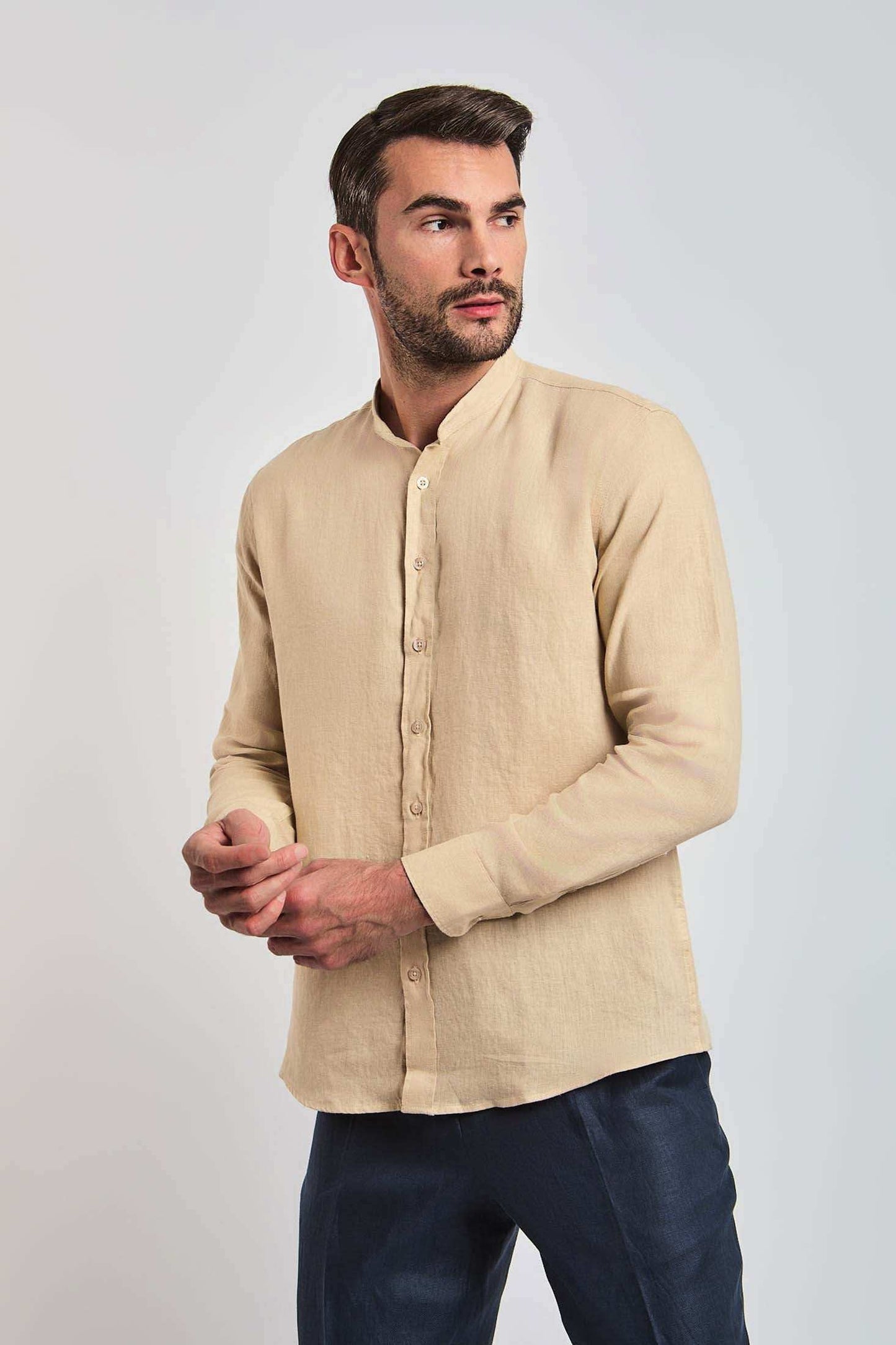 Men Regular Fit Shirt - Brown