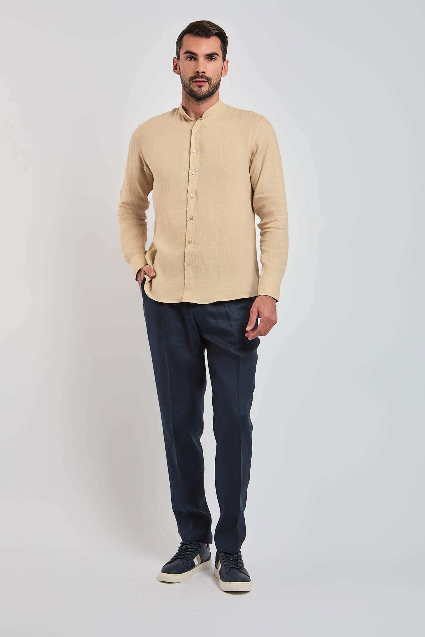 Men Regular Fit Shirt - Brown